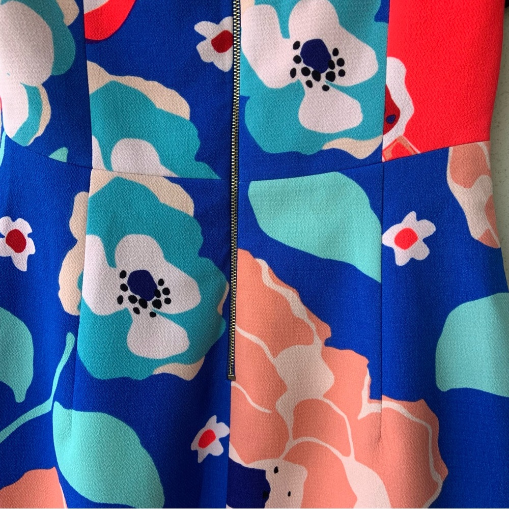 kate spade Blue Floral Shift Dress - Picture 6 of 10
